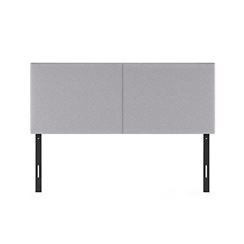 Image of Furinno Roanne Plain Upholstered Headboard Full Size, Glacier