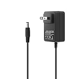 12V 0.8A Power Supply DC 12 Volt Power Adapter 0.5A AC 100V~240V to DC 12V 800mA 500mA 300mA Adapter Converter with 5.5x2.5mm for LED Light String CCTV Camera Robotic Hair