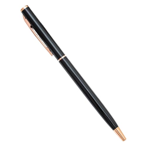 Stylo bille or rose personnalisé en métal pour éviter la perte de vos stylos de bureau