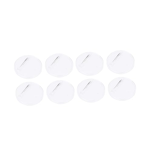 Broches en acrylique transparent bouton accessoire de badge rond vierge à épingle - 2