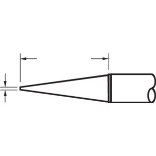 Metcal STTC-043 .020 Sharp Conical Solder Tip