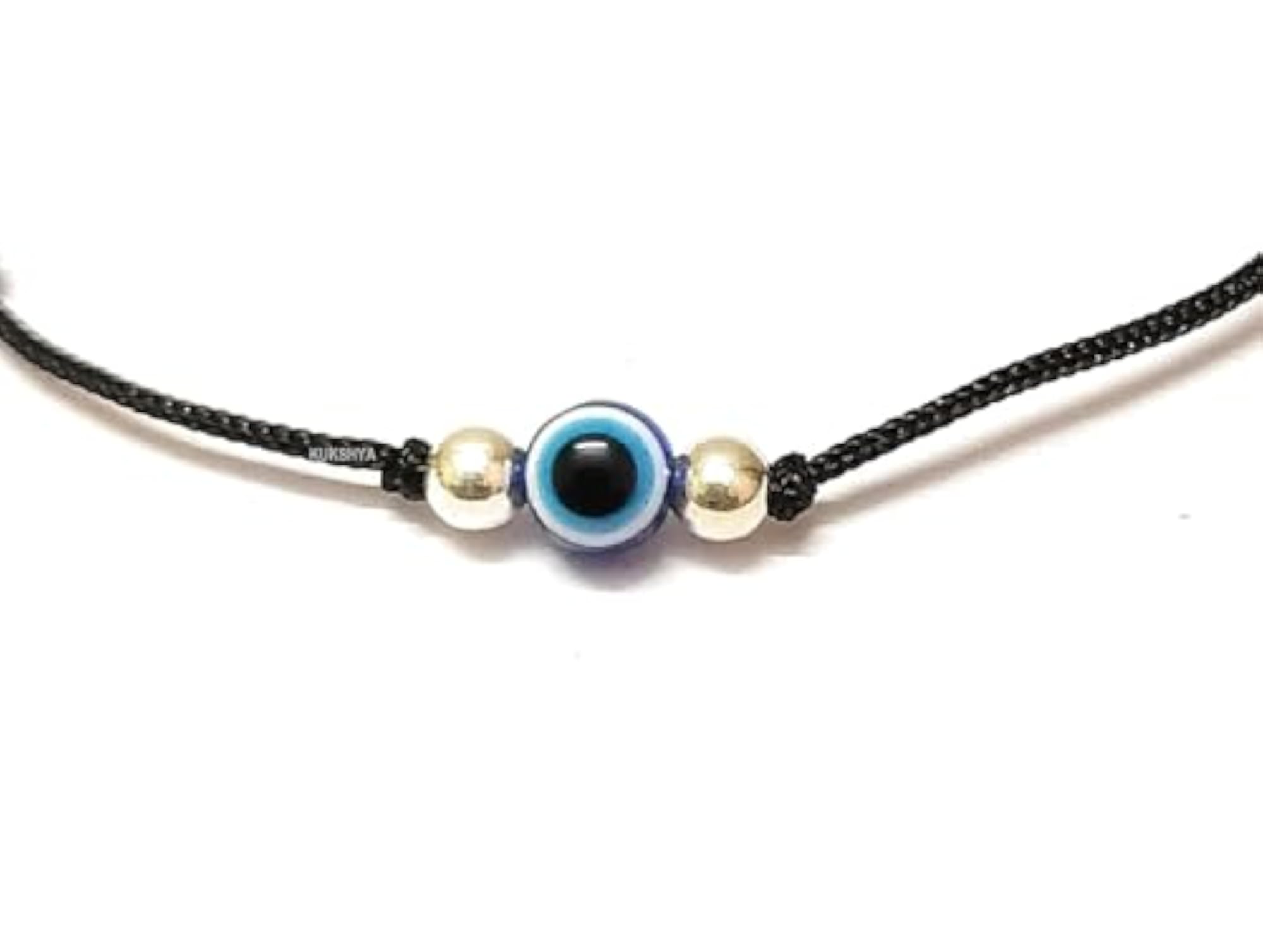 925 Sterling Silver Evil Eye Thread Anklet