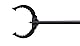 Fiskars Greifer, Stahl-Stiel, Länge: 87,5 cm, Schwarz, Solid, 1062271