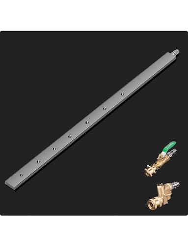 ラジエーター洗浄ロッド、車用高圧洗浄水タンク、ウォッシャースティック、車両ダクト冷却装置コンデンサー家庭用トイレ冷蔵庫屋外用(47.3" 1.5x5mm)