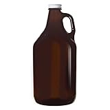 Libbey 70217 Amber Glass 64 Ounce Beer Growler - 6 / CS