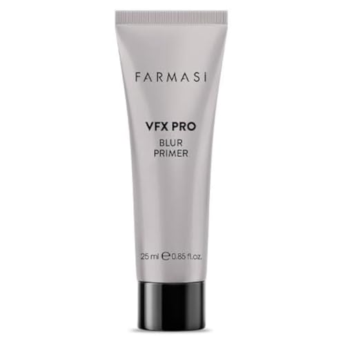 FARMASi VFX Pro Camera Ready Primer Makeup, Smoothing Face Primer, Evens the Appearance of Skin Tone & Redness, Hydrates & Improves Makeup Wear, Lightweight Coverage, 0.85 fl oz (Blur)