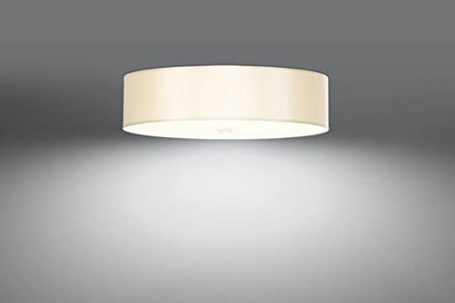 Plafonnier SCALE 50 Sollux blanc E27 dimmable pour un éclairage de salon modulable