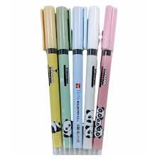 Image of MSGH Figo Fomo Panda Liquid Roller Pen (Blue Pen(pack of 20pcs))
