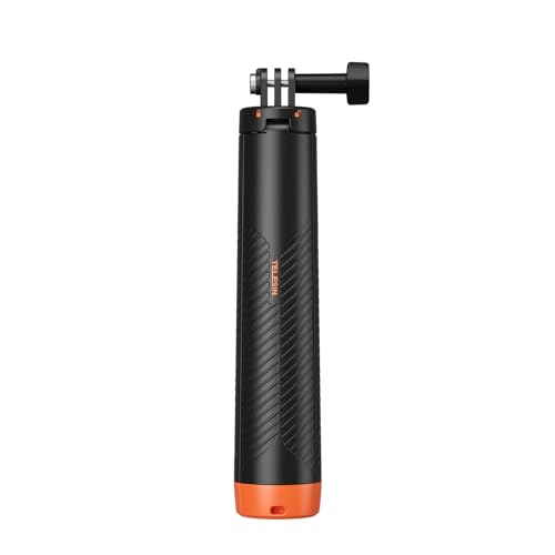 Image of TELESIN 4 in 1 Selfie Stick Floating Hand Grip Tripod Waterproof Extendable Selfie Monopod for Go-Pro Hero 13, 12, 11, DJI Action 5 Pro 4 3、Insta-360 Ace Pro 2 and Most Action Camera