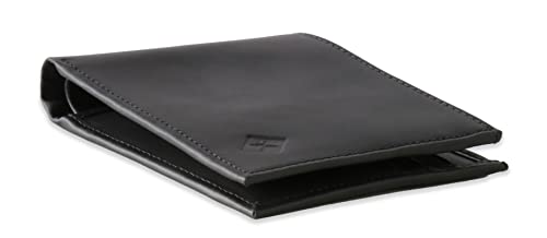 Kolossus Wallet for Men, Full Grain Leather, Minimalist Slim, RFID Blocking, Billfold with 6 Card Slots (Black)4