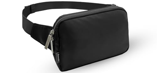 Bomvabe 2L Everywhere Belt Bag for Women Men, Large Fanny Pack with Adjustable Strap 55