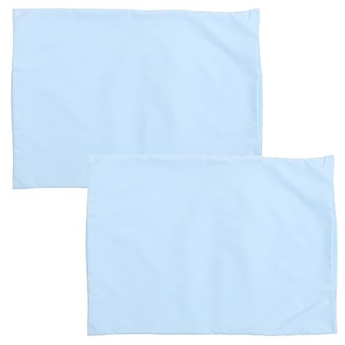 OUNONA Travel-Friendly Toddler Pillow Cases 2 Pack Envelope Closure Pillow Covers for Boys and Girls