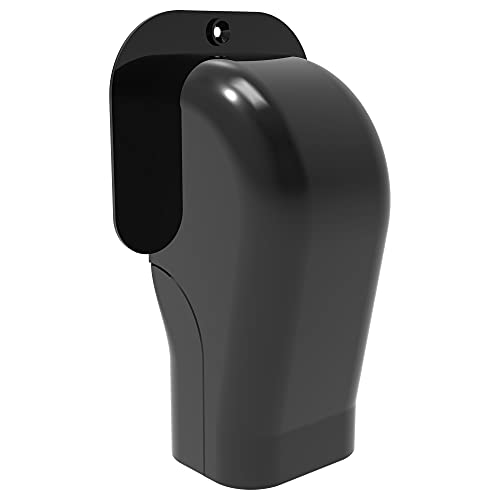 Wandanschlußstück in schwarz TM 72 EXC für Kanal Klimaanlage Kabelkanal