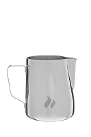roastmarket Milchkännchen – Ideal zum Milchaufschäumen - Für Cappuccino & Latte Art – Aufschäumkännchen mit speziellem Latte Art Ausguss - Barista Zubehör (Edelstahl, 600ml) – Ansicht 6