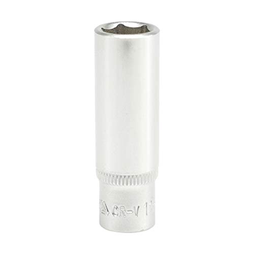 Image of Yato YT-1422 Hexagonal Deep Socket 11mm x 50mm for 1 /4 Inch Wrench Set | CrV Chromium Mirror Plated Steel | Tool Box | Home & Mechanical Tools | Industrial