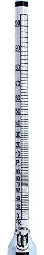 Home Brew Stuff 6612-1 Fastrack Hydrometer Alcohol 0-200 Proof And Tralle Hydrometer thumb #1