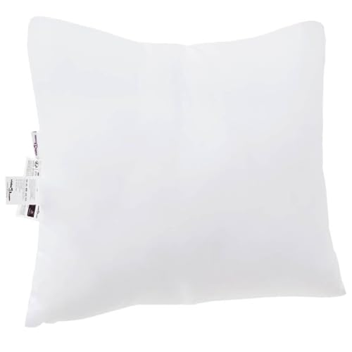 Coussin blanc 60x60 en coton lavable pour un lit impeccable - 7