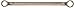 Ampco Safety Tools W-3230 Wrench, Double Box, Non-Sparking, Non-Magnetic, Corrosion Resistant, 15/16" x 1-1/16"