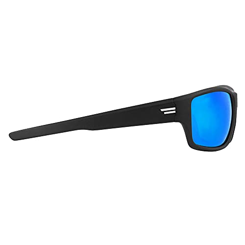 Image of TOROE Eyewear FIELD Wrap Around Sport Sunglasses With Polycarbonate Polarized Lenses, Lightweight TR90 Frame
