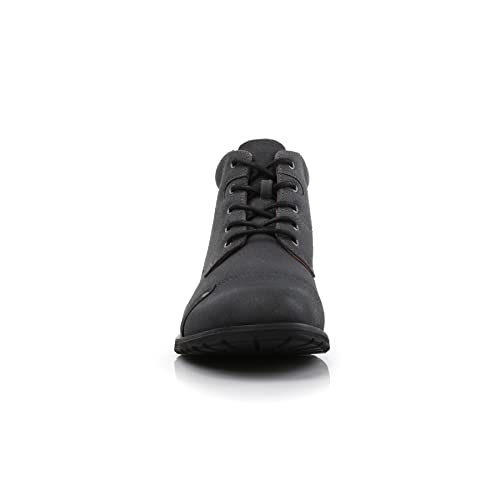 Image of Ferro Aldo Men's Ankle Boots | Lace-Up Cap Toe Chukka Style Dress Boot | Casual Fashion for Work