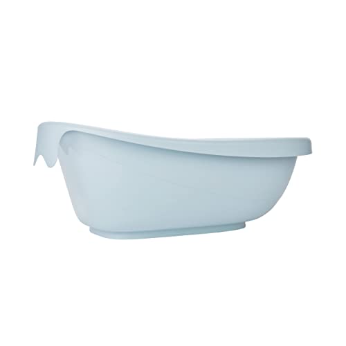 Badabulle Baignoire pour Bébé en forme de Baleine, Made in Europe, Dès la naissance à 24 mois, Bouchon de vidange intégré, Spacieuse et Confortable, Compatible hamac et fauteuil de bain