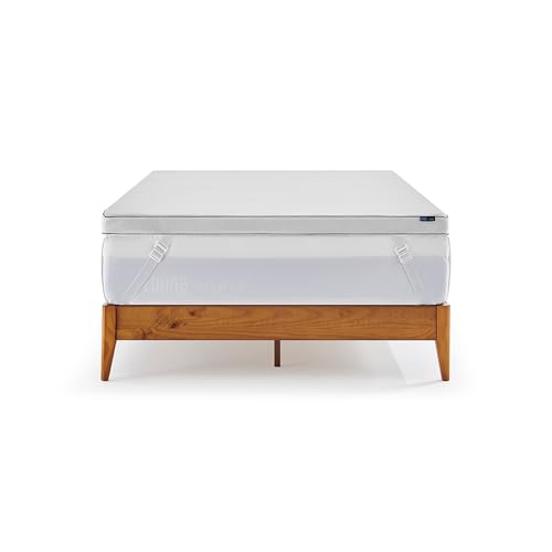 Listado de Colchoneta para colchon para comprar hoy. 45 Luuna Cubre Colchón Memory Foam Cool, Versión Firme, sobre Colchón Queen Size, Extiende la Vida de tu Colchón, Suaviza tu Colchón, Fresco, Colchoneta Espuma Memory Foam...