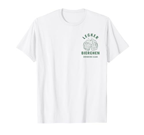 Lecker Bierchen Club Lustiges Sommer Bier Party Crew Motiv T-Shirt