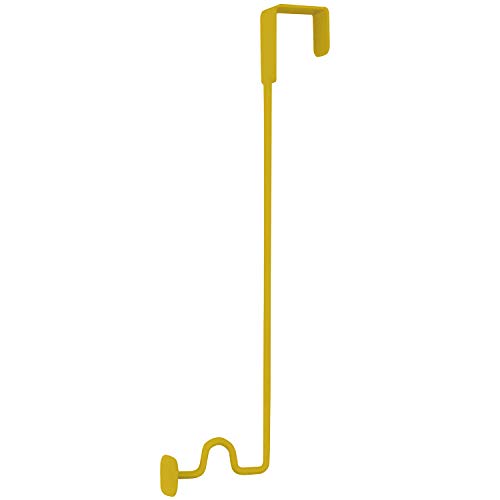 東洋ケース ハングフック イエロー 幅2.5×奥行11.3×高さ31cm 収納フック ツール サイド 扉 UZU FM2-HGK-MT