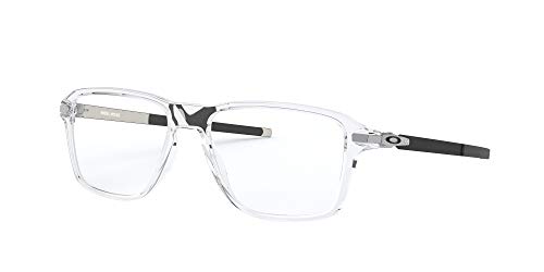Image of Oakley Men Clear Lens Square Frames - 0OX8166