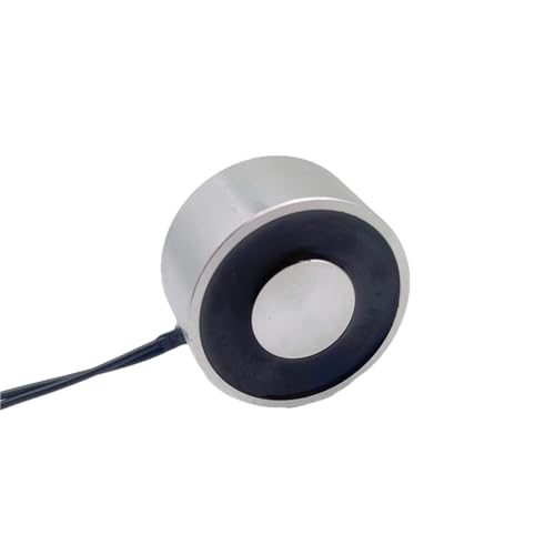 Imán elevador eléctrico pequeño diámetro 40mm 24v DC 30Kgs 40Kgs mini electroimán 1 pieza miniatura 6