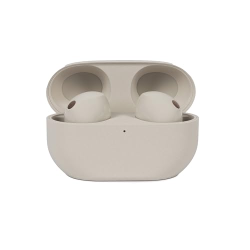 Image of Sony WF-1000XM5 True Wireless Noise Canceling Earbuds (Silver) Hi-Res Audio, Bluetooth 5.3, Adaptive ANC, Built-in Microphone with Goby Labs Cleaner and Microfiber Cloth Bundle
