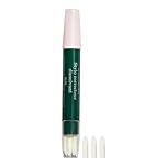 Manucurist Nail Polish Corrector Pen - Corrector Pen + 3 Tapered Refill Tips - Acetone Free, Bio-Sourced Nail Polish Remover Brush - Gel Nail Polish Accessories Transparent