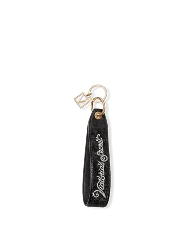 Victorias Secret Wristlet Strap Keychain Sparkle Logo