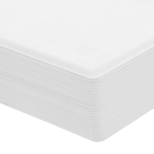 Platos de papel desechables aptos para microondas que no se doblan al servir 4