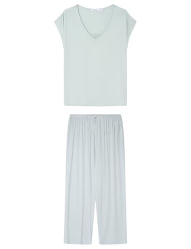 Pyjama capri pour femme en tissu soft touch confortable | Women'secret