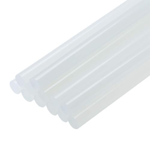 7 mm, 30 cm, 10 Adet, İnce, Şeffaf Silikon