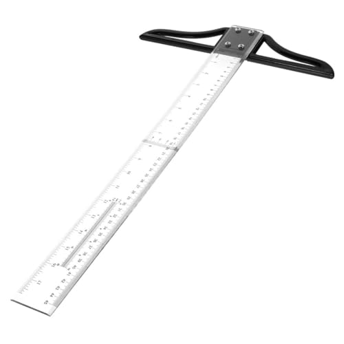 LOORGVEL 高精マーキング型尺 ポータブル設計用定規 軽量持ち運び簡単 アーティスト向け製図用ツール