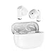 YW YUWISS Bluetooth 5.3 True Wireless Earbuds Touch Control with Charging Case Cordless in Ear Headphones IPX4 Waterproof with Noise Cancelling Mic for Apple iPhone Android Samsung (White)