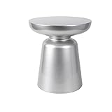 taimowei Sofa Side Table Bedroom Bedside Table Small Table Side Table Light Round Table Movable Smal