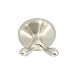 (Pack of 2) Better Home Products 2302SN Double Robe Hook from the Waterfront Collection (Satin Nickel)