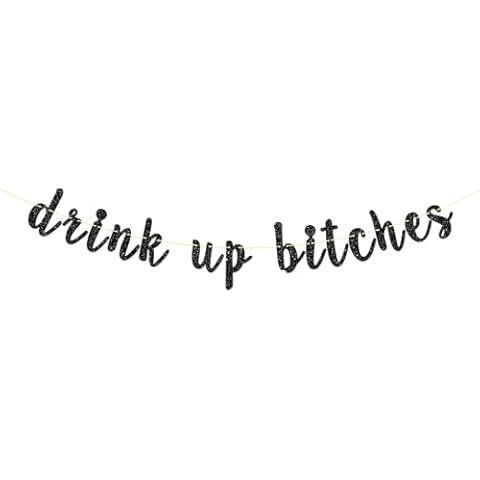 Dill-Dall Drink Up Banner, Funny Alcohol Party Banner, Bachelorette Engagement Wedding Birthday Party Hanging Decorations Supplies Cover