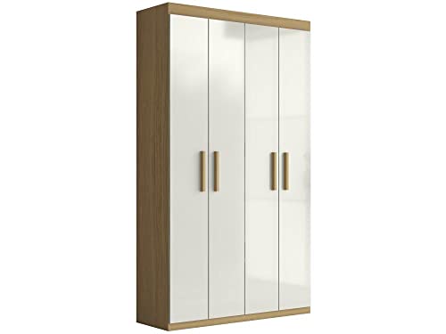 Armário Multiuso 4 Portas 6 Prateleiras Croácia Atacama-off White