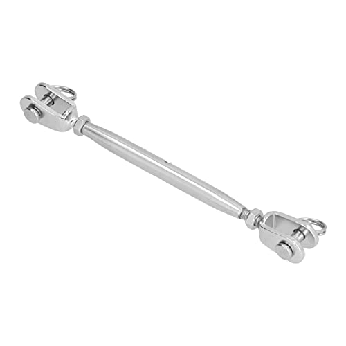 M5 Stainless Steel Cable Railing Kit Turnbuckle Hook and Eye Cable Wire Rope Tensioner miniatura 6