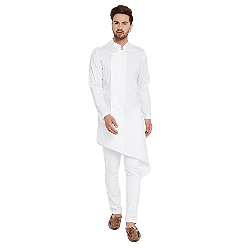 Image of See Designs Men'S Cotton Solid Regular Kurta