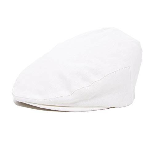 Born to Love Scally Cap White Baptism Christening Baby Jeff Driver Cap XS 12 to 18M 48CM