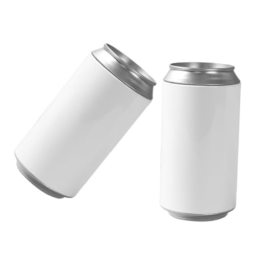 TOPBATHY 2 Piezas Botes Herméticos Metálicos Multiusos Latas Selladas Portátiles para Café Té Azúcar y Especias Recipientes Delicados y Ligeros para Almacenamiento Casa y