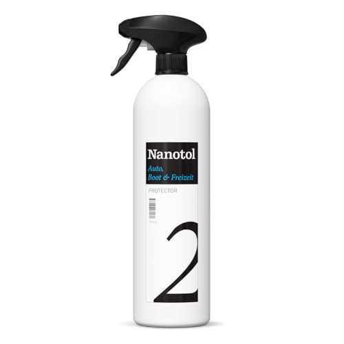 Nanotol Auto, Boot, Freizeit Protector 1000 ml (160 m²) - Nanoversiegelung (Step 2) für Lack, Felgen, Autoglas - Glanzversiegelung Lackpflege Lotuseffekt Keramik-Polymer-Hybrid-Beschichtung