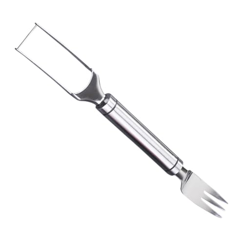 CIYODO Affettatrice Anguria in Acciaio Resistente Multifunzione Forchetta Per Frutta Affettatrice Portatile Per Melone e Anguria Utensile Da Cucina Funzionale Per Tagliare Frutta in Fette