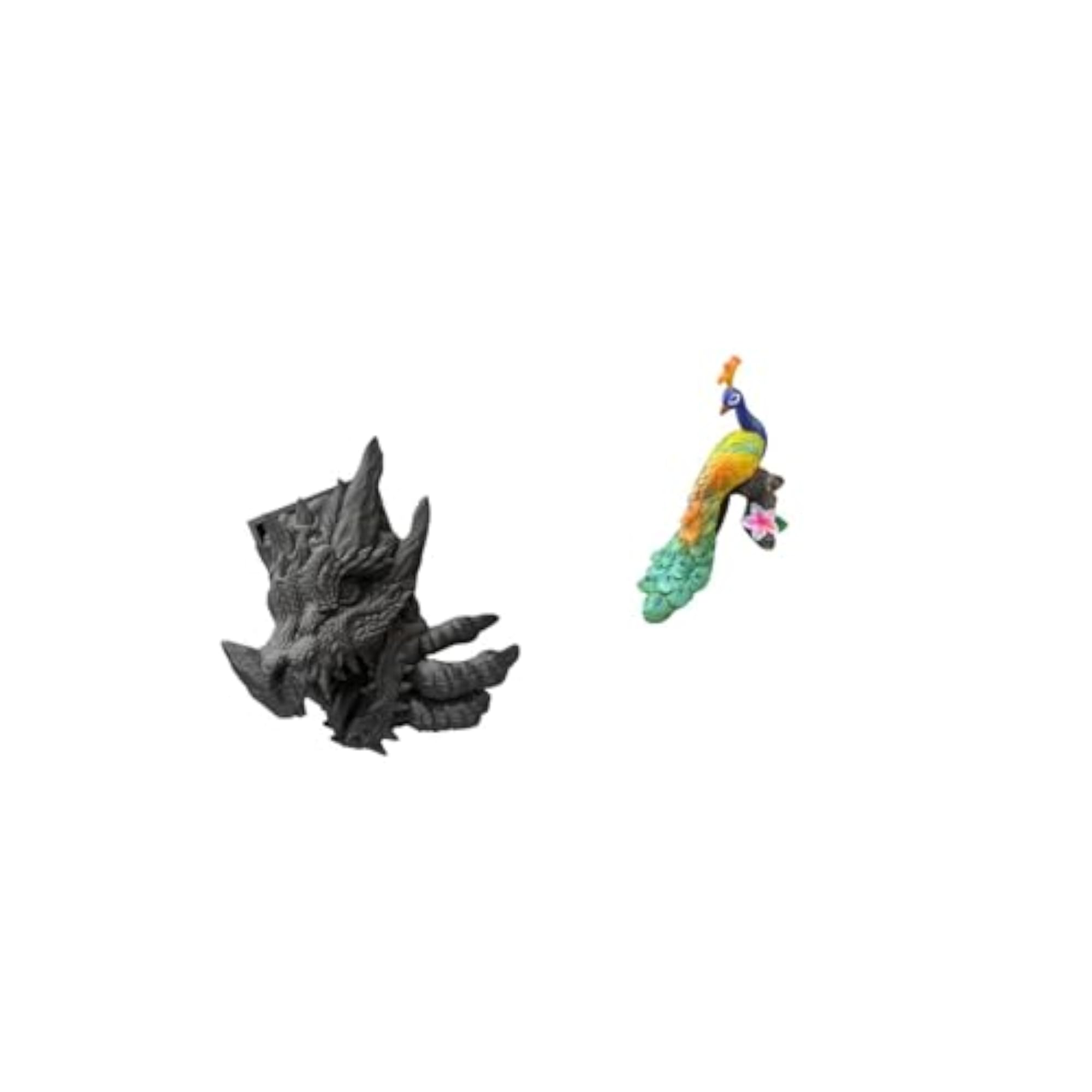 Bookend Decorative Holder, Peacock Sculpture Gift