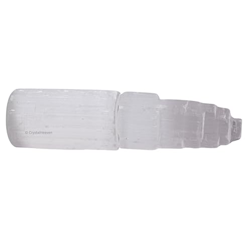 Image of Certified Selenite Tower Charging Plate - 15 cm Premium Selenite Stone for Crystal Charging - Elegant Selenite Plate for Bracelets and Healing Crystals - Natural Energy Amplifier and Cleanser